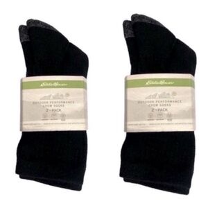 New Eddie Bauer Outdoor Performance Wool Crew Socks